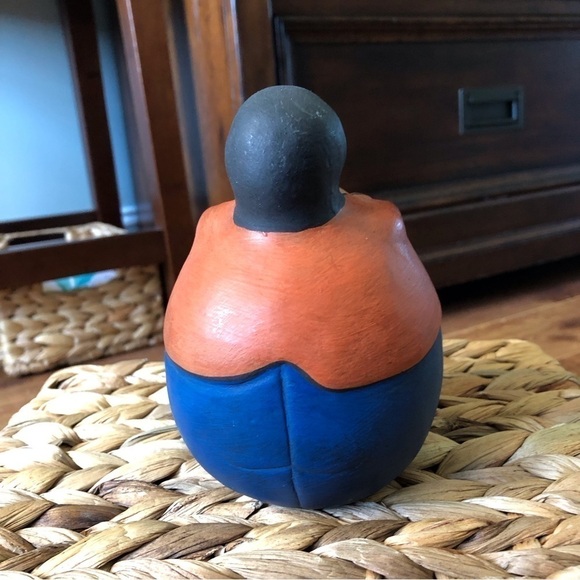 Ceramic Panama Flute player figure - Picture 3 of 4